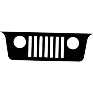 Jeep OEM Windshield Decal