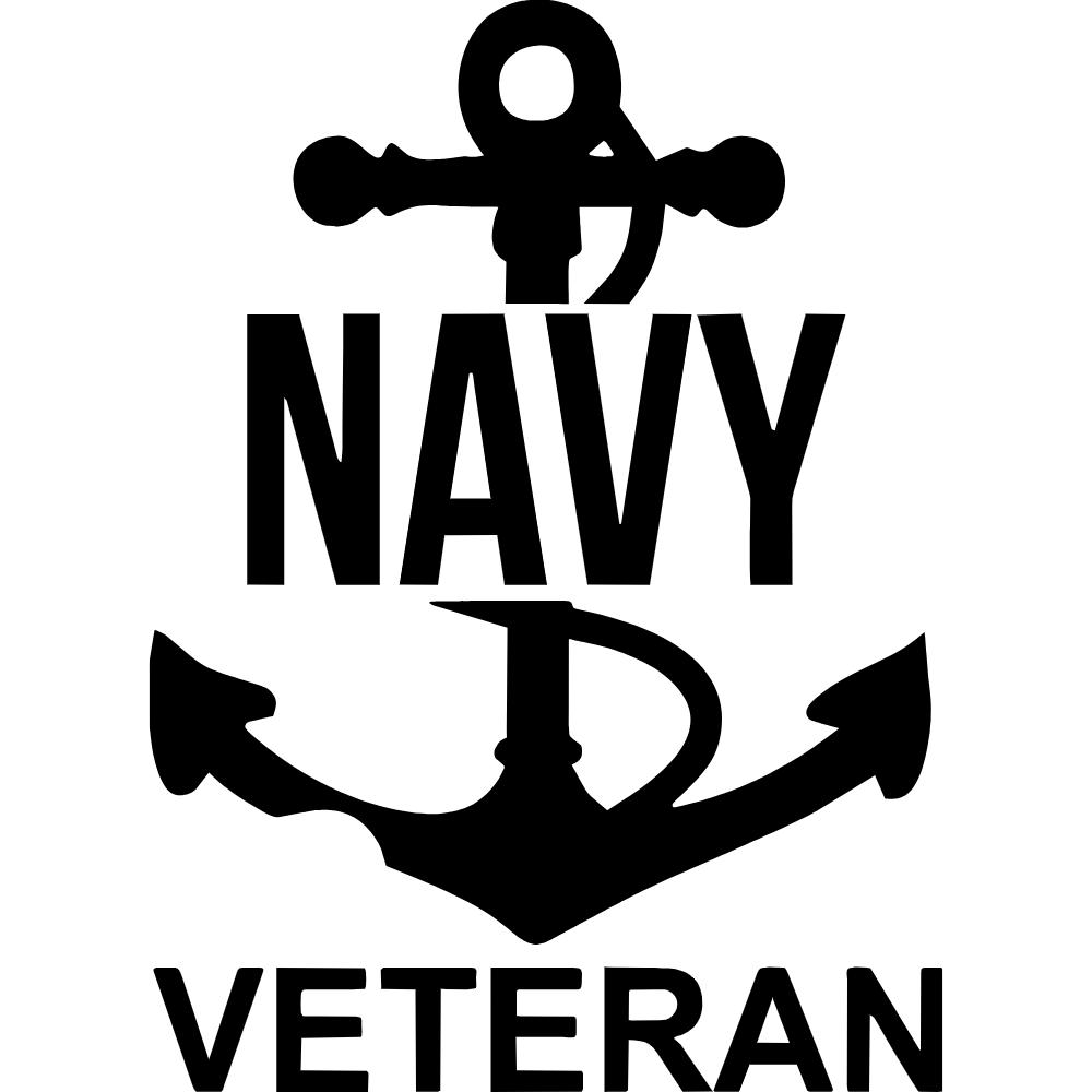 Navy Veteran Decal