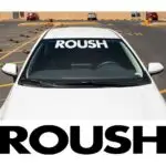 Roush Windshield Banner