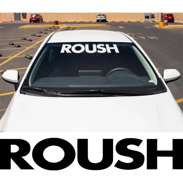 Roush Windshield Banner