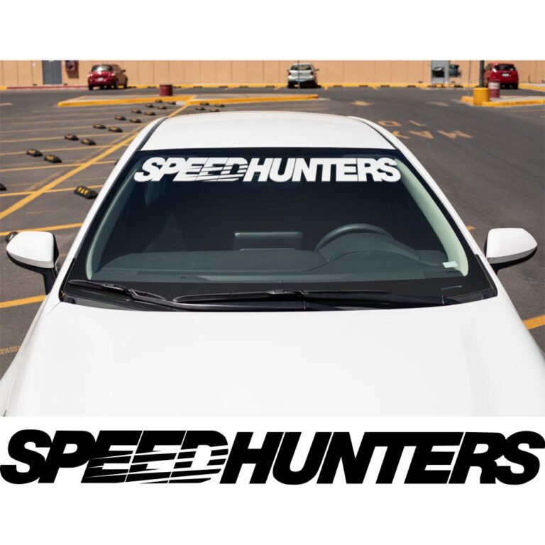 Speed Hunters Windshield Banner