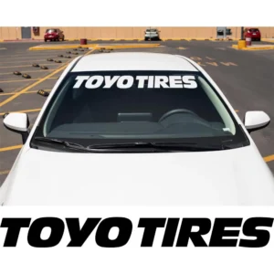 Toyo Tires Windshield Banner
