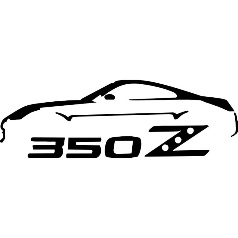 Nissan 350Z Silhouette Decal