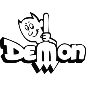 Dodge Demon Vintage Decal