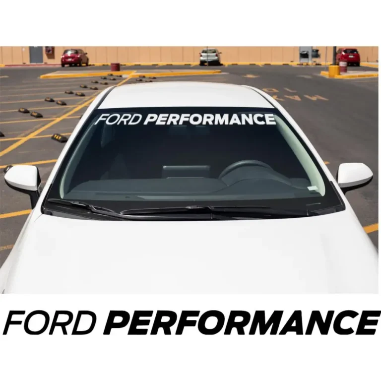 Ford Performance Windshield Banner