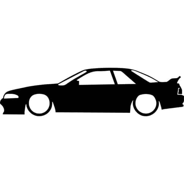 Nissan GTR Silhouette Decal