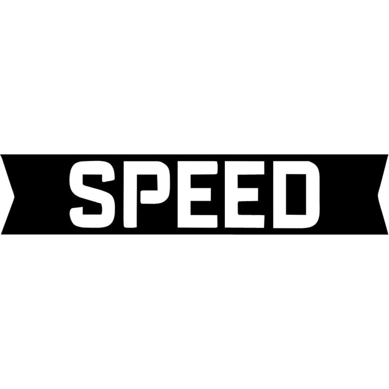 Speed Decal