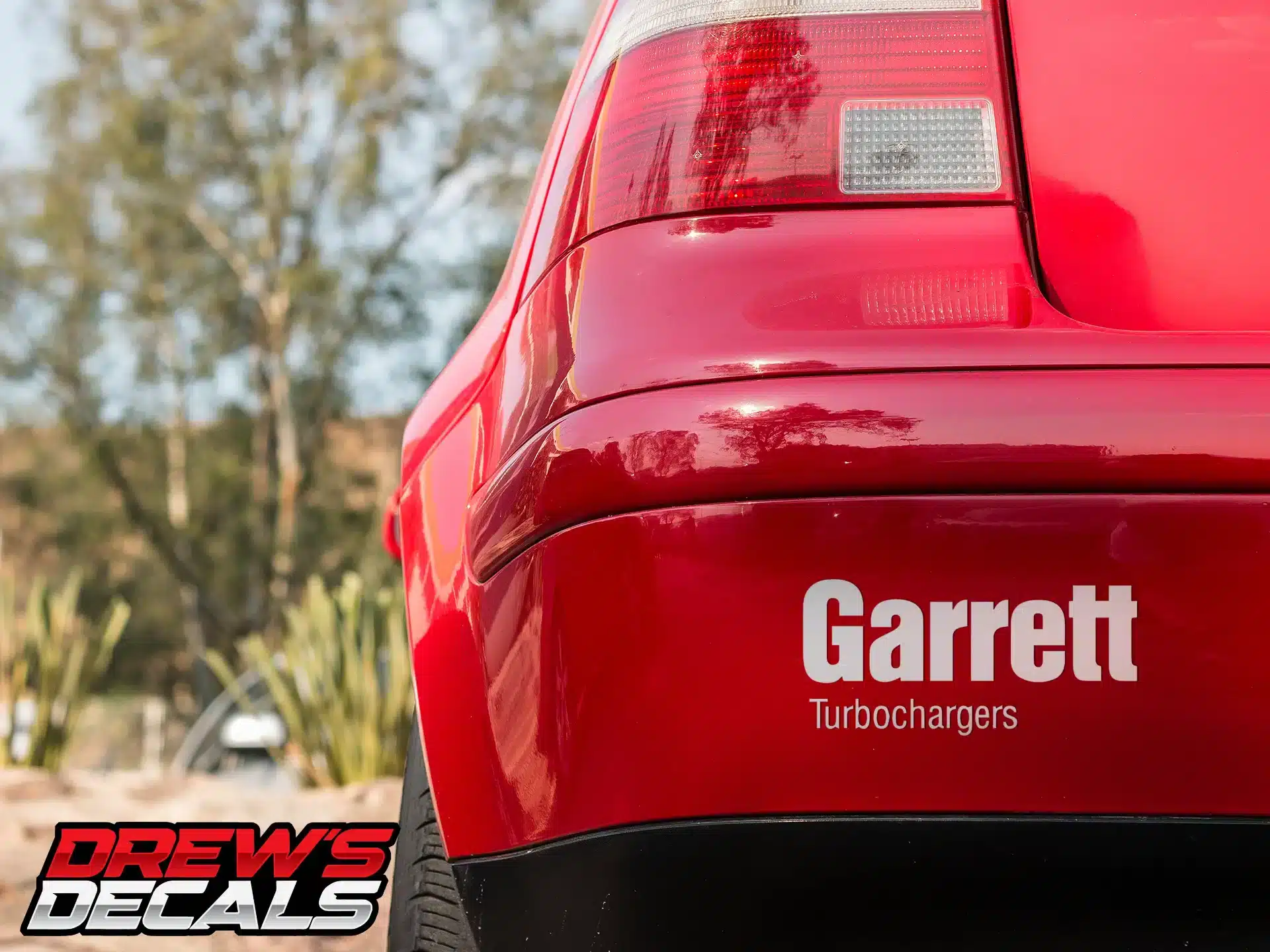 Garrett Turbochargers Decal