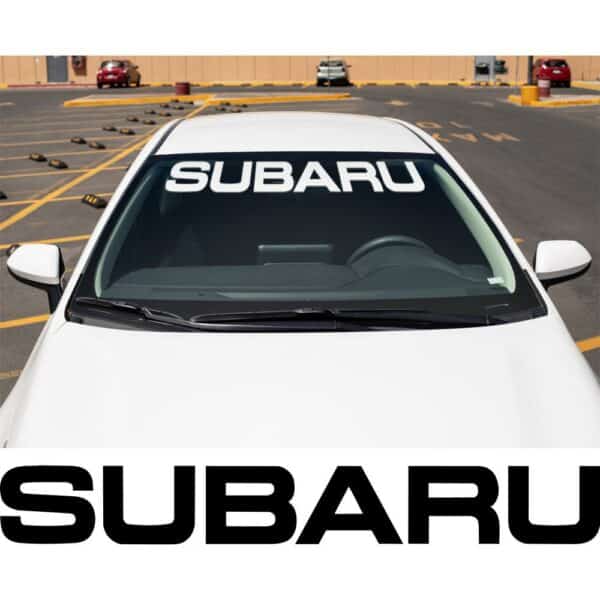 Subaru Windshield Banner