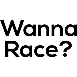 Wanna Race? Decal