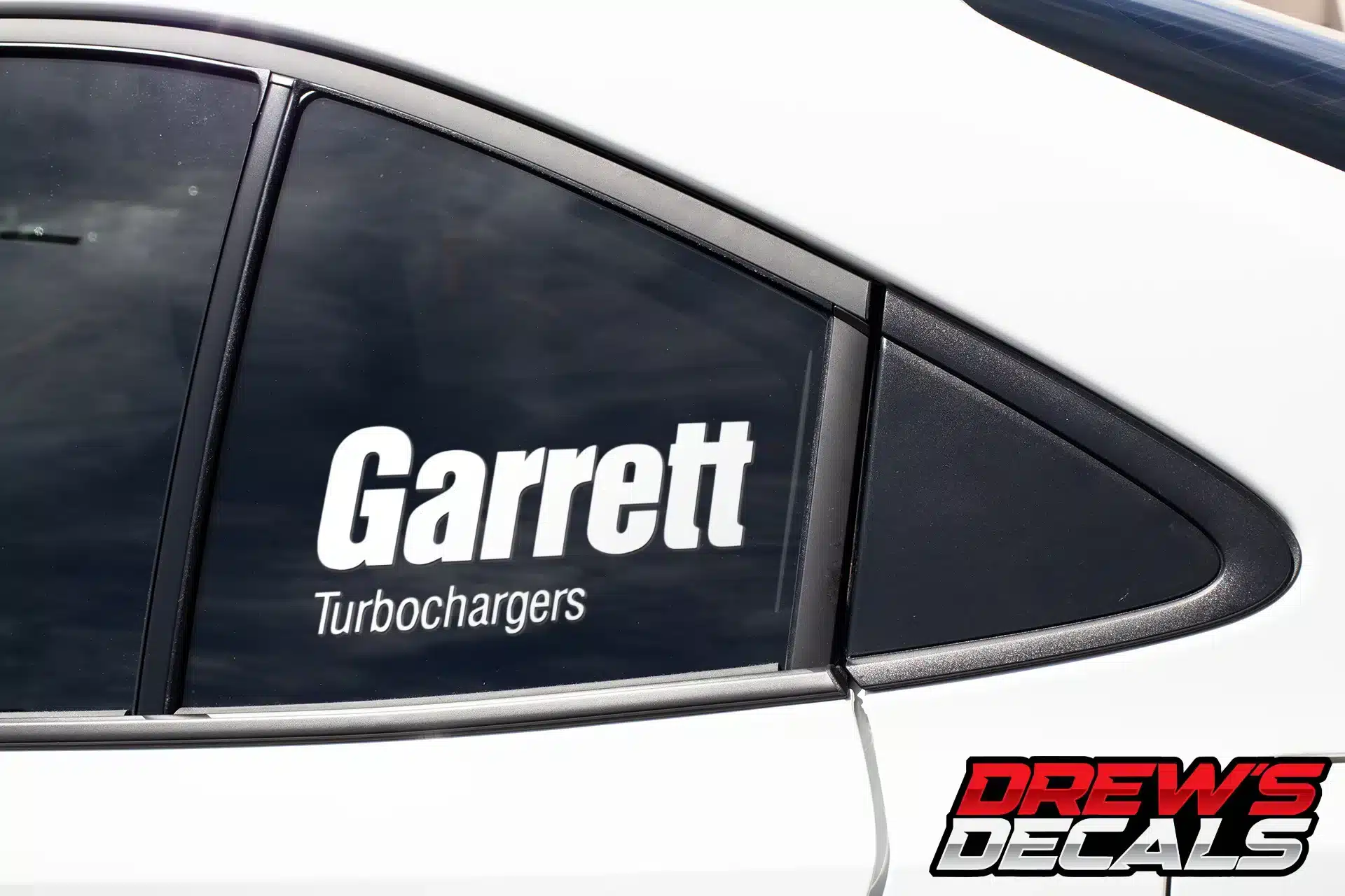Garrett Turbochargers Decal