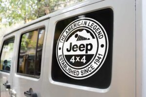 Jeep The American Legend Decal