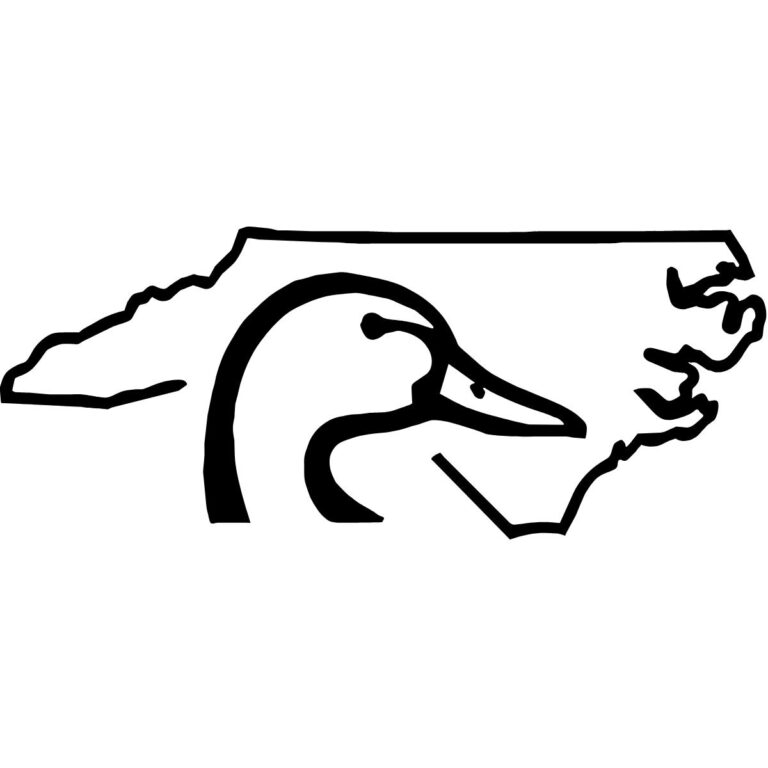 NC Ducks Unlimited Decal