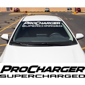 ProCharger Supercharged Windshield Banner