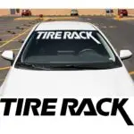 Tire Rack Windshield Banner