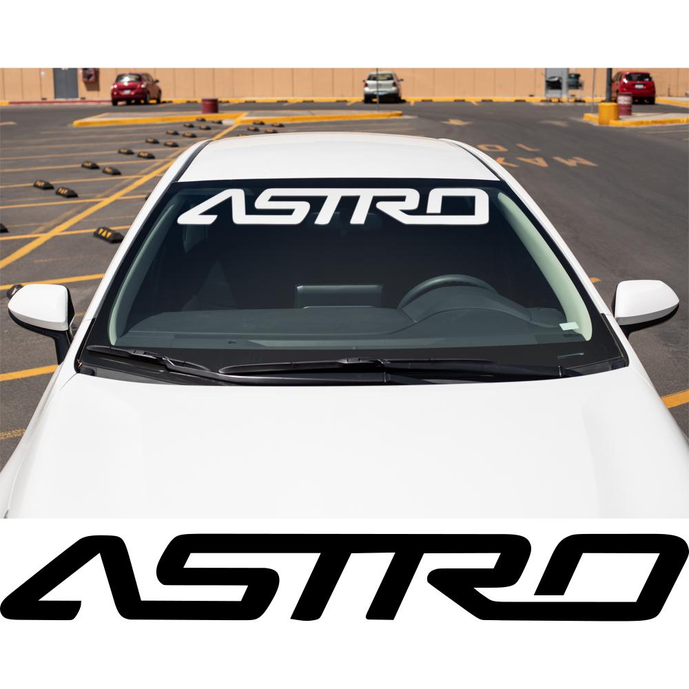 Chevy Astro Windshield Banner
