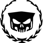 Cadillac Skull Decal