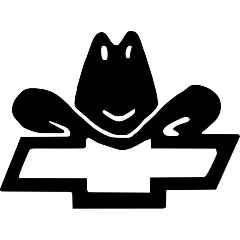 Chevrolet Cowboy Hat Bowtie Decal