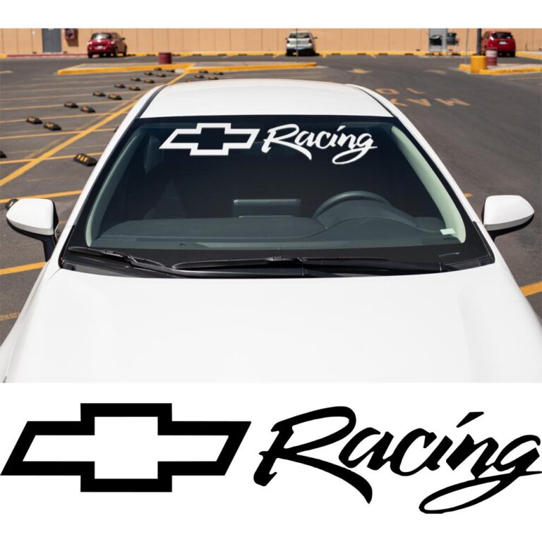 Chevy Racing Windshield Banner