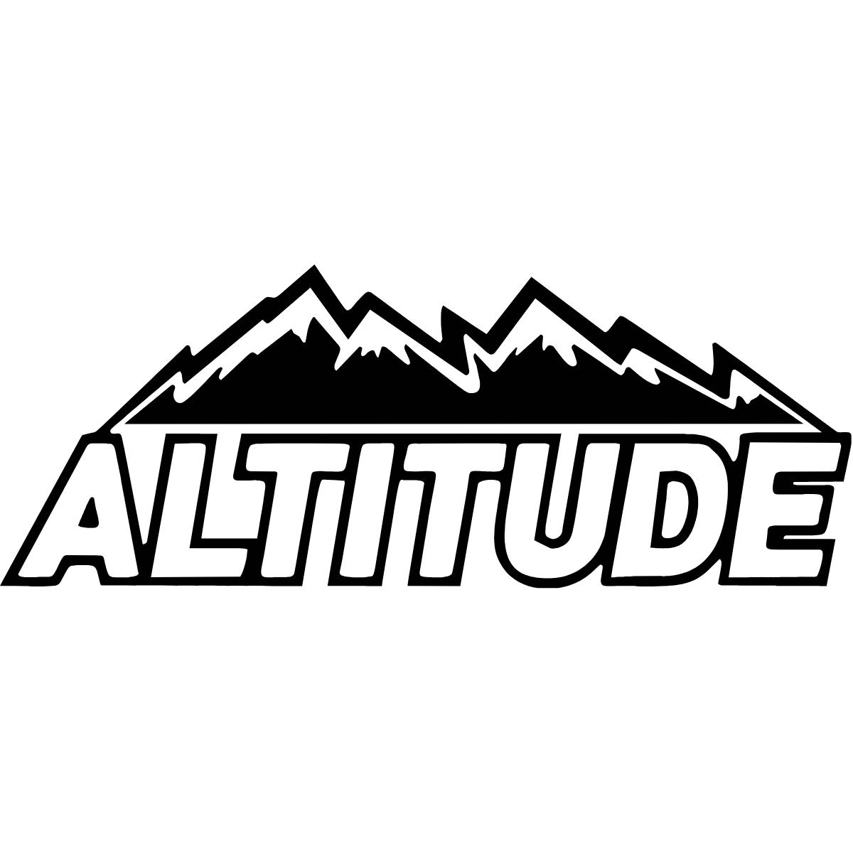 Jeep Altitude Decal sticker