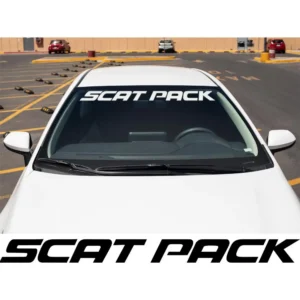 Dodge Scat Pack Windshield Banner