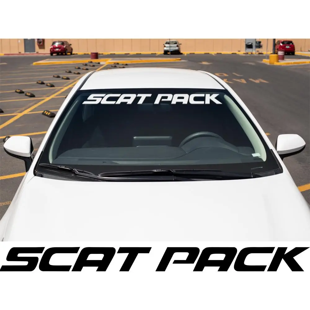 Dodge Scat Pack Windshield Banner