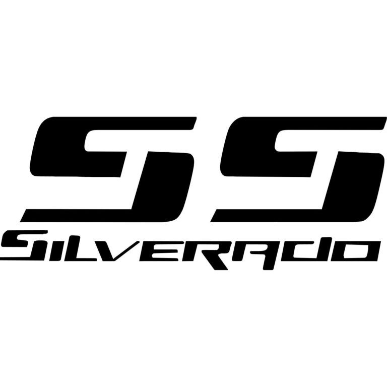 Silverado SS Decal sticker