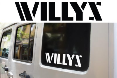 Jeep Willys Decal