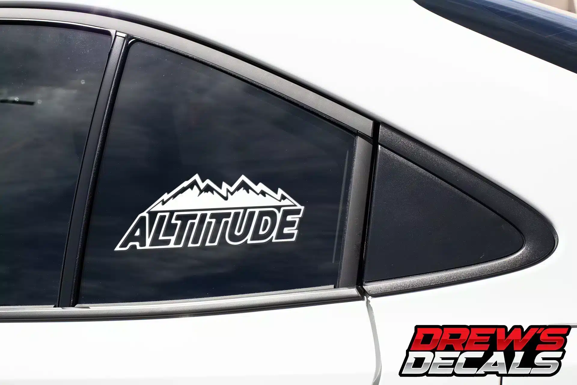 Jeep Altitude Decal