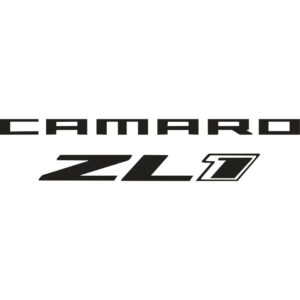 Camaro ZL1 Decal