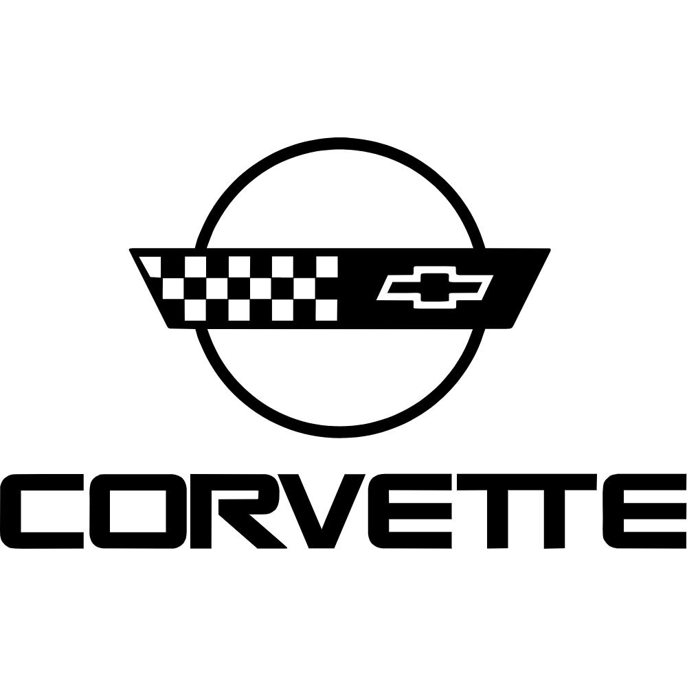 Corvette C4 Logo Decal