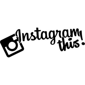 Instagram This Decal