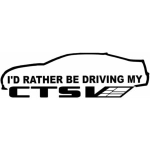 Cadillac CTS V2 Coupe Decal