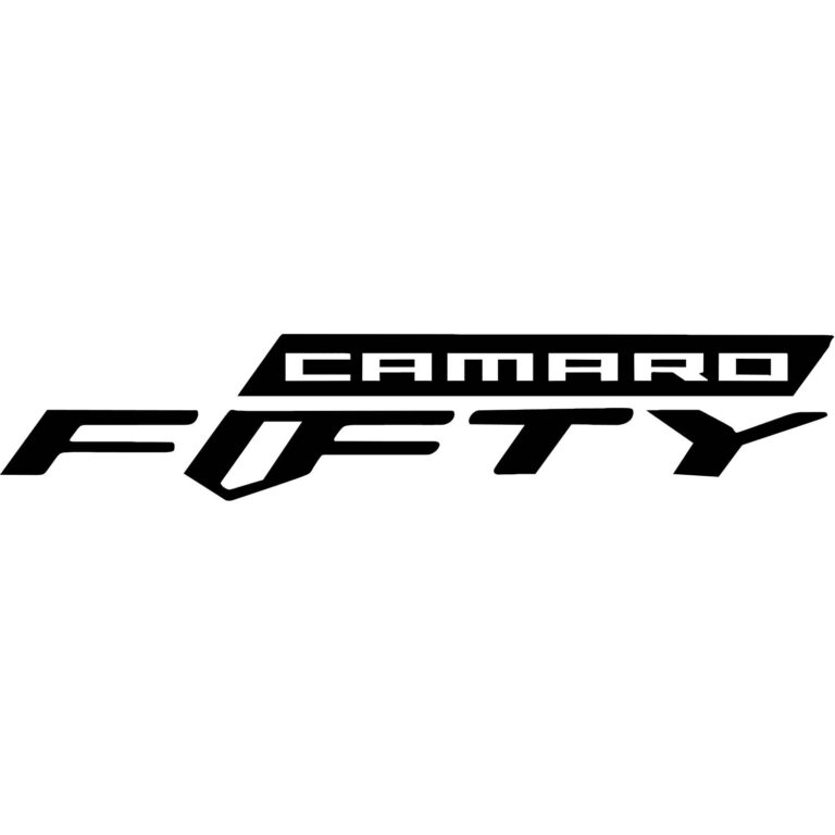 Chevy Camaro Fifty Decal