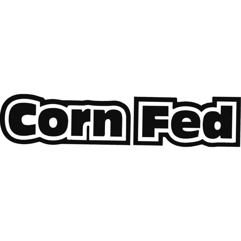 CornFed E85 Decal