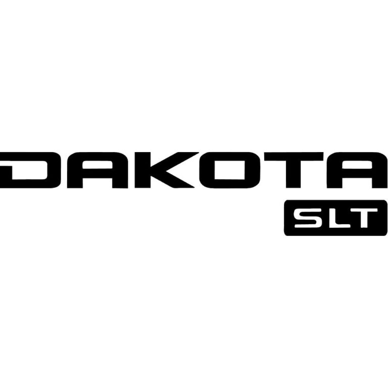 Dodge Dakota SLT Decal