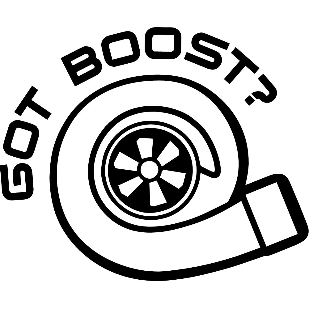Got Boost? Turbo Decal