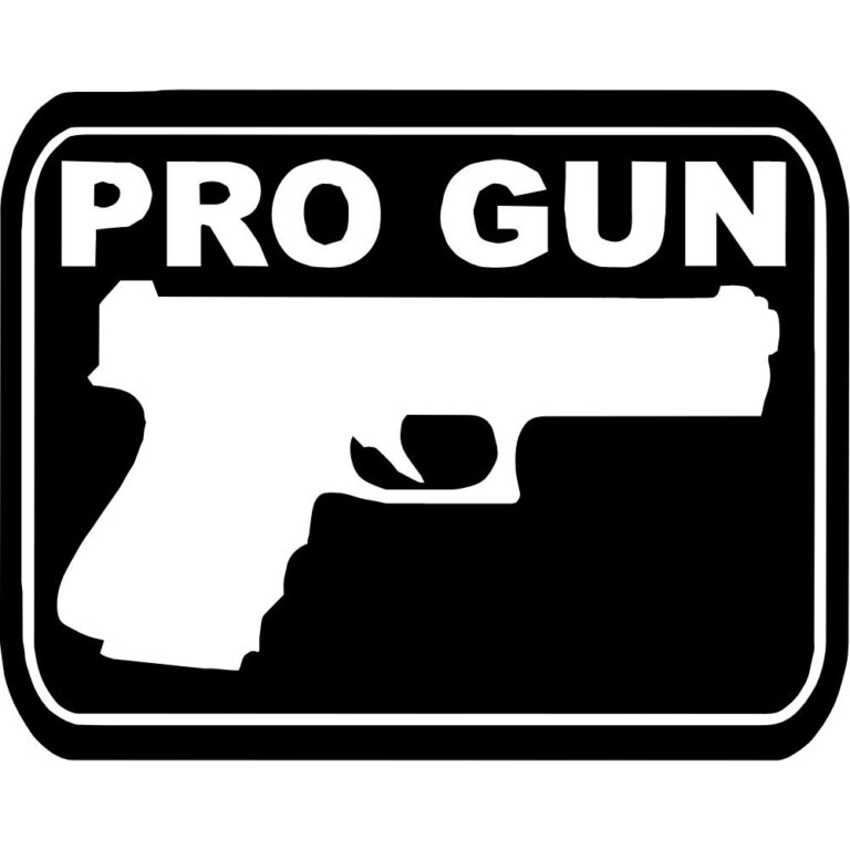 Pro Gun Decal