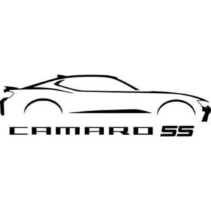Camaro SS Silhouette Decal