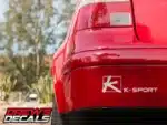K Sport Decal