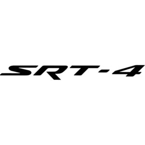 Dodge SRT-4 Decal