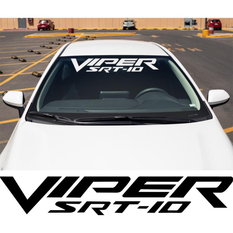 Viper SRT-10 Windshield Banner