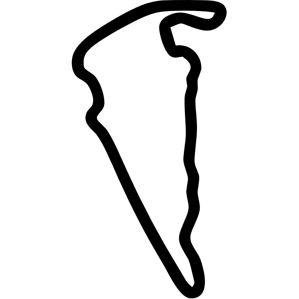 Virginia International Raceway Full Course Decal