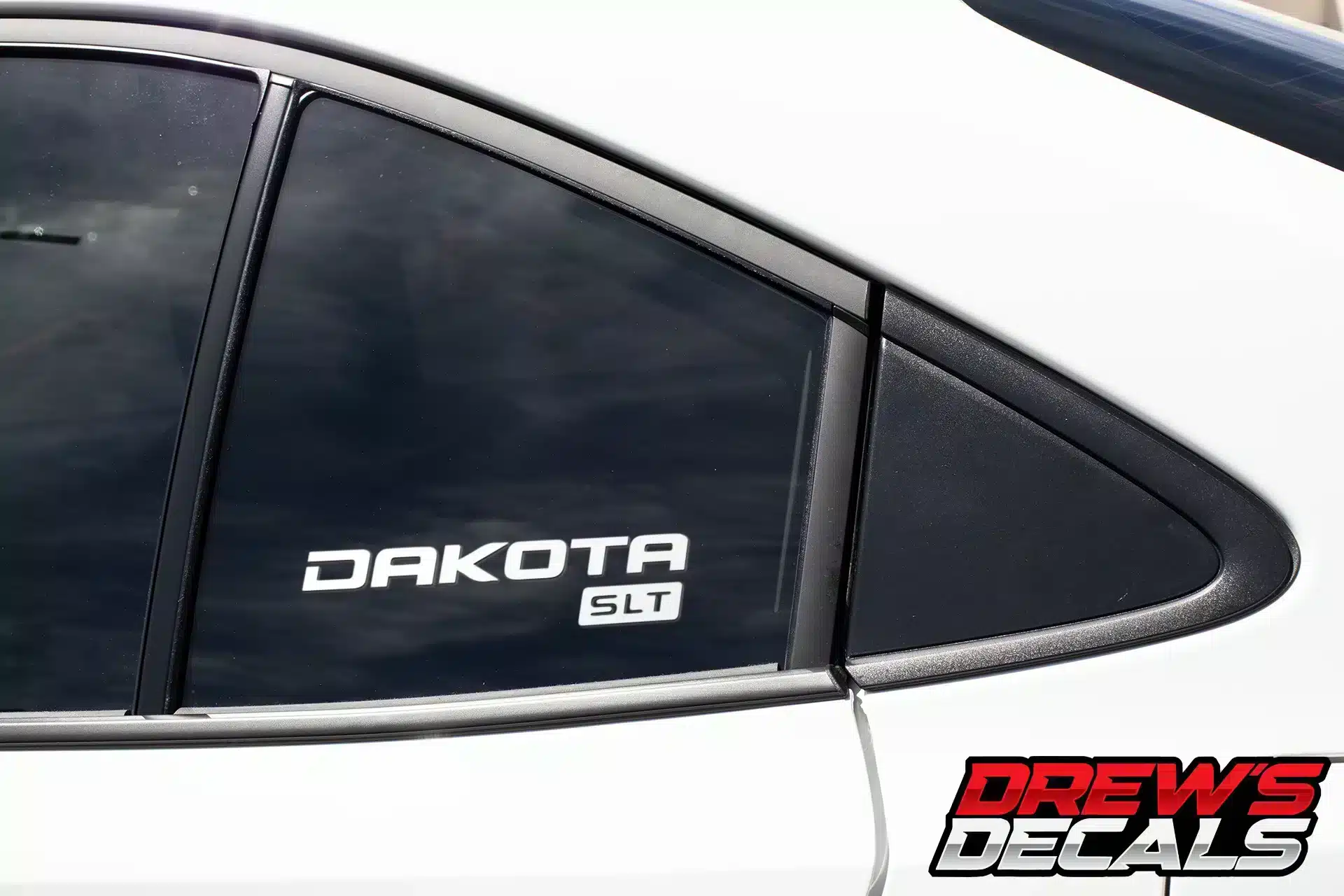 Dodge Dakota SLT Decal