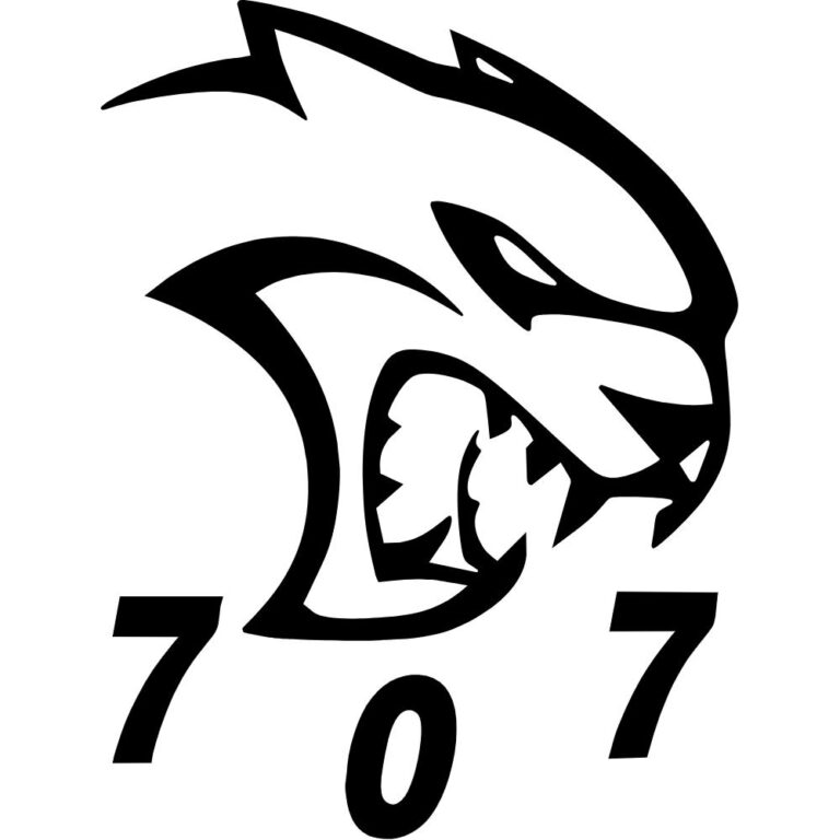 707 Hellcat Decal