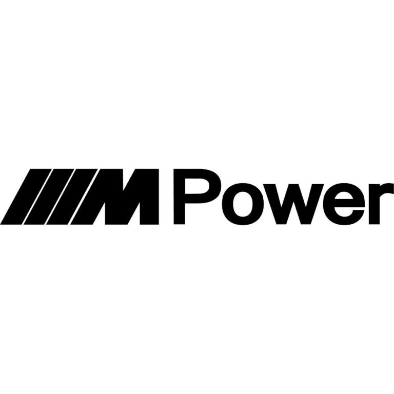 BMW M Power Decal
