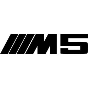 BMW M5 Decal