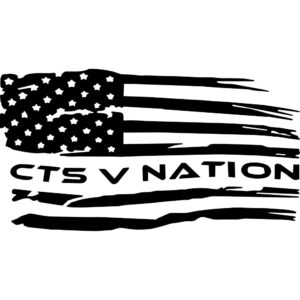 Cadillac CTS-V Nation Decal