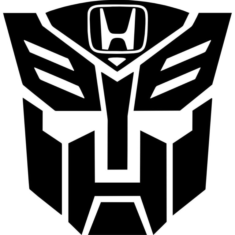 Honda Autobot Decal