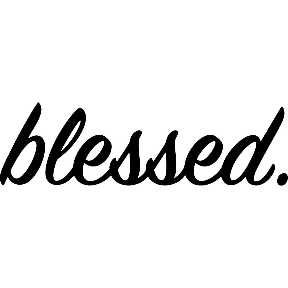 Blessed Decal